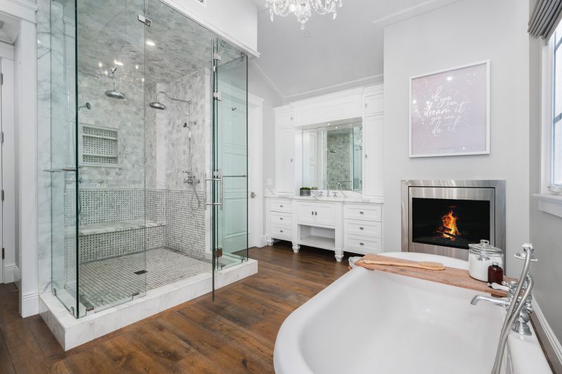 Elegant Shower Niche